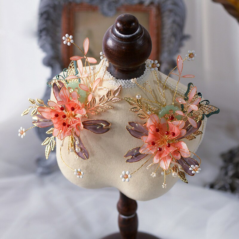 Luna Floral Wedding Hair Accessory